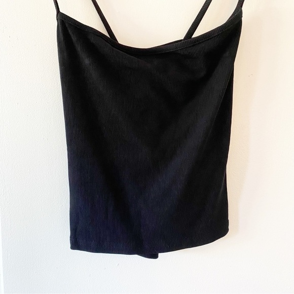 WeWoreWhat Black Strappy Crisscross Tank Top NEW - Picture 3 of 9